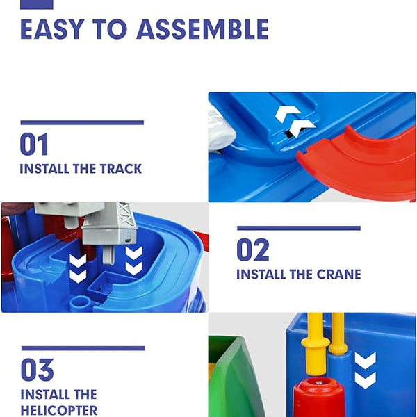 Manual Car Adventure Track Toys